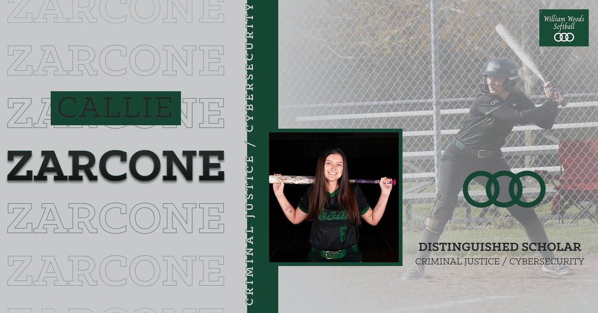 Congratulations Callie on being named Distinguished Scholar for Criminal Justice and Cybersecurity!!
