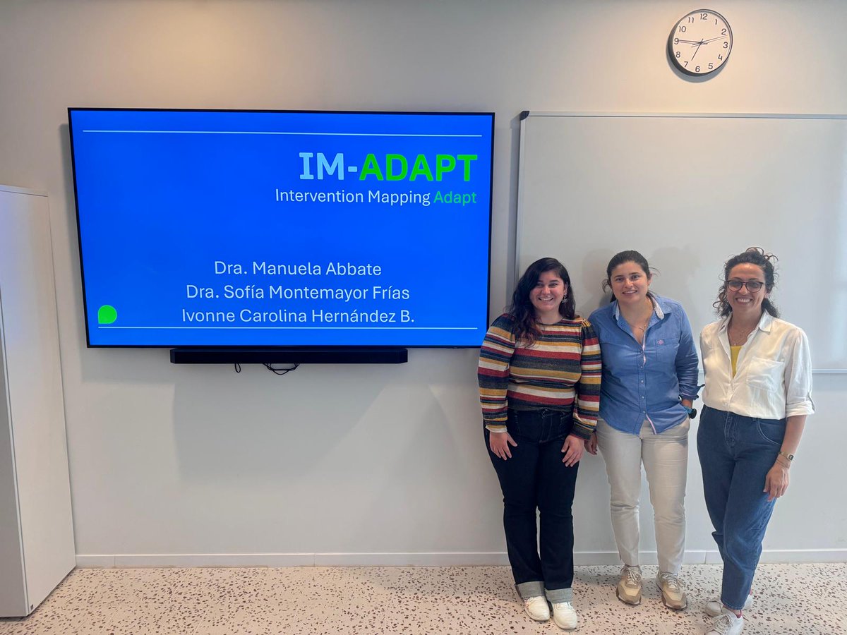 Global Health research group (@globalhealth_rg) on Twitter photo En el marco de los seminarios del Máster Universitario en Investigación e Innovación en Salud de la <a href="/UIBuniversitat/">Universitat de les Illes Balears - UIB</a>, Manuela, Sofía y Carolina presentaron el proceso del IM-Adapt, una metodología clave para adaptar intervenciones en salud a nuevos contextos. 👏🔍💡#IM #UIB #DM2 En el marco de los seminarios del Máster Universitario en Investigación e Innovación en Salud de la <a href="/UIBuniversitat/">Universitat de les Illes Balears - UIB</a>, Manuela, Sofía y Carolina presentaron el proceso del IM-Adapt, una metodología clave para adaptar intervenciones en salud a nuevos contextos. 👏🔍💡#IM #UIB #DM2