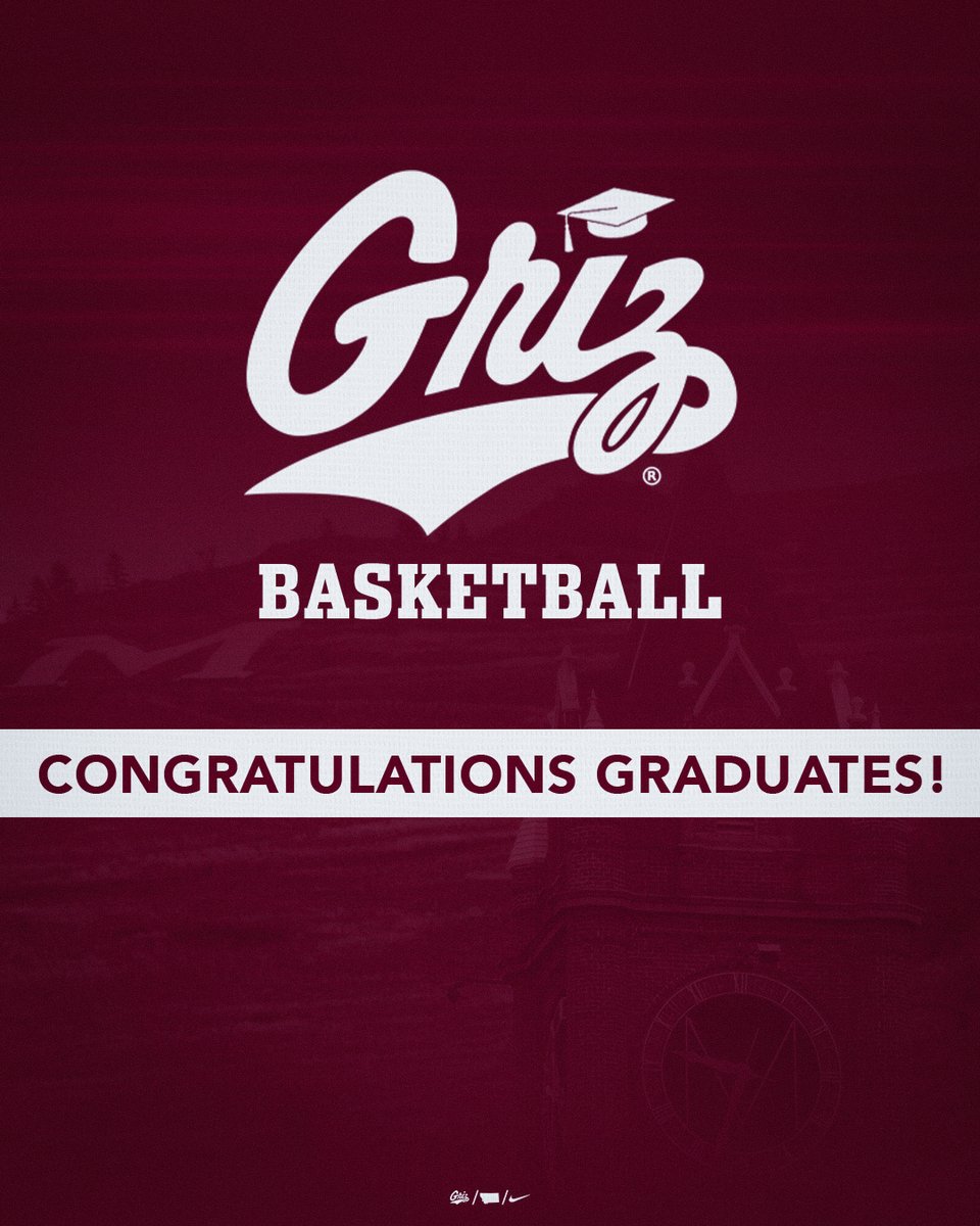 Montana Griz Basketball (@montanagrizbb) on Twitter photo Congrats to Kai Johnson (<a href="/LetItFlyKai/">Kai Johnson</a>) and Te'Jon Sawyer (<a href="/tejxn__/">Te’Jon Sawyer</a>) for graduating this weekend! 🎓
📰 bit.ly/4kaZhbE
#GrizHoops | #GoGriz Congrats to Kai Johnson (<a href="/LetItFlyKai/">Kai Johnson</a>) and Te'Jon Sawyer (<a href="/tejxn__/">Te’Jon Sawyer</a>) for graduating this weekend! 🎓
📰 bit.ly/4kaZhbE
#GrizHoops | #GoGriz