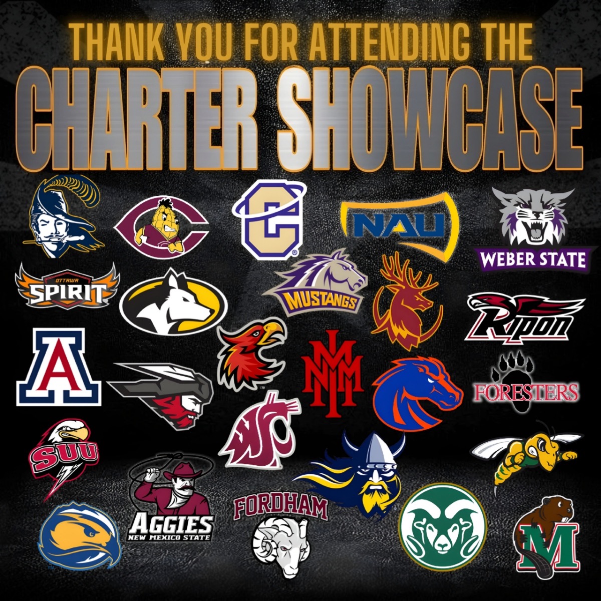 BFHS Athletics (@bfhsathletics) on Twitter photo Check-out 👀 the number of colleges 📚 that attended the inaugural East Valley Charter School Football 🏈 Showcase hosted by <a href="/BFHS_ChargersFB/">BFHS Chargers Football</a> ! Terrific opportunities for student-athletes as college coaches were fed 🌭 and provided player info 📉 ! Check-out 👀 the number of colleges 📚 that attended the inaugural East Valley Charter School Football 🏈 Showcase hosted by <a href="/BFHS_ChargersFB/">BFHS Chargers Football</a> ! Terrific opportunities for student-athletes as college coaches were fed 🌭 and provided player info 📉 !