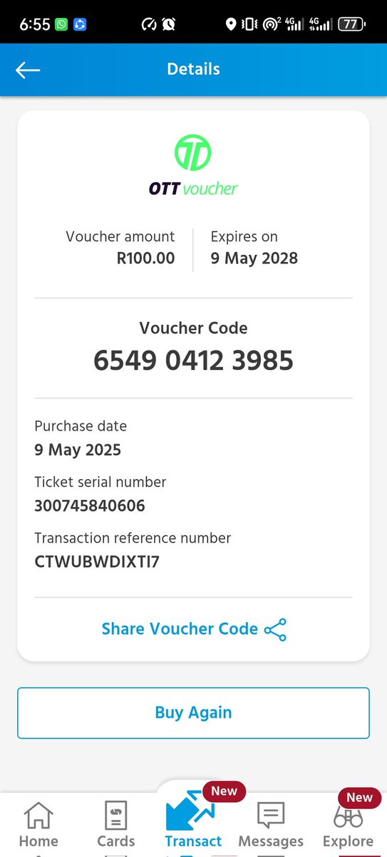 Congratulations u Won Voucher🎉🥳🎉Retweet My Pinned post and Stand a Chance to Win Voucher🎉👌🥳