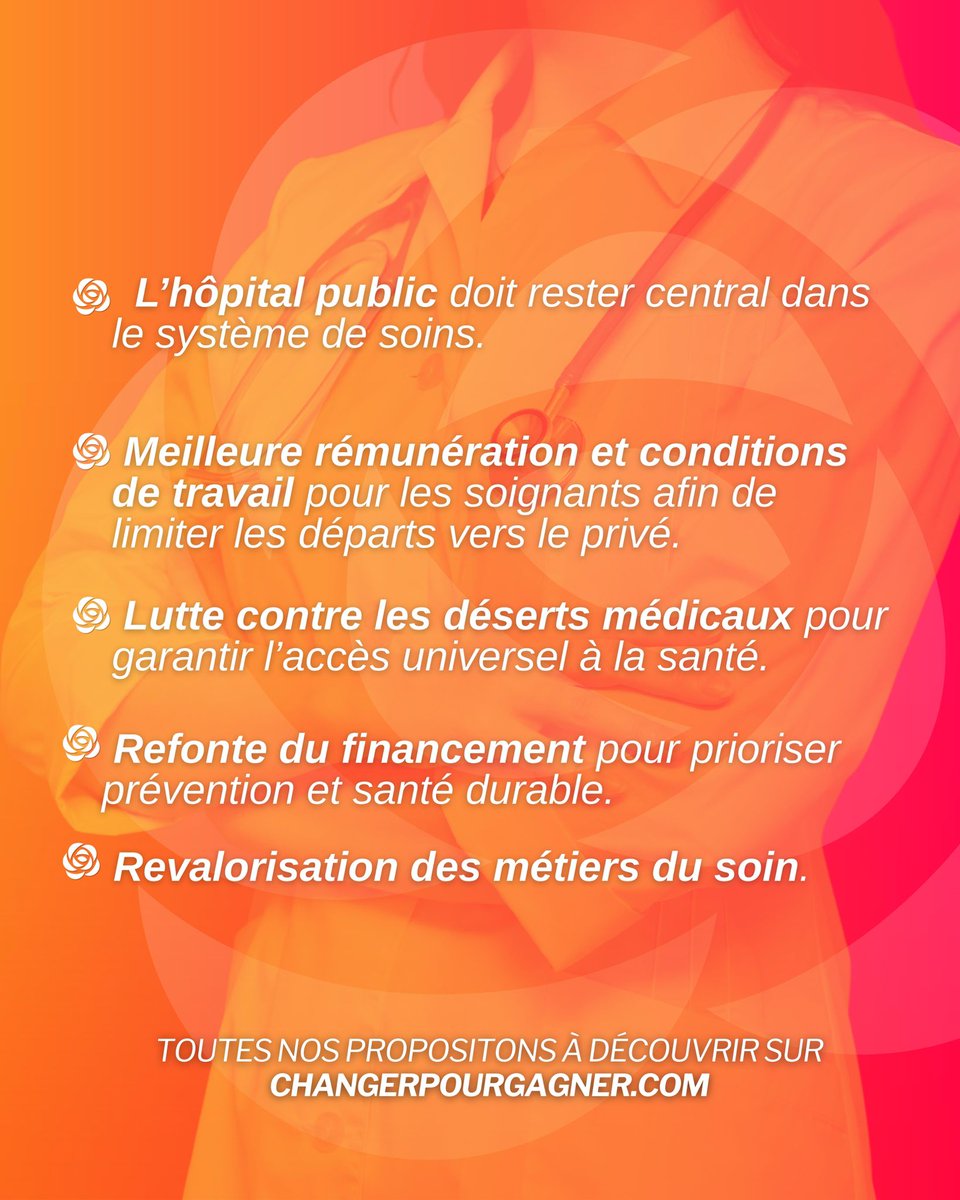 🗓️1 jour / 1 proposition, on continue jusqu’au 27 mai !

🏫Aujourd’hui, notre engagement en faveur de services publics, préservés, renforcés et garantis sur tout le territoire. À lire dans notre texte d’orientation !