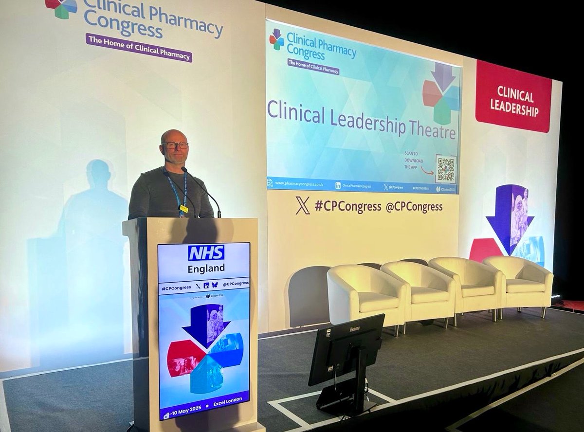 Great to represent <a href="/MWLNHS/">Mersey & West Lancs Teaching Hospitals NHS Trust</a> at today’s <a href="/CPCongress/">Clinical Pharmacy Congress</a> with my fantastic colleagues Jack and Chloe. Some great new connections made and some new ideas gained! If you haven’t yet seen their work, then head over to the poster zone to check it out. Don’t forget to vote for best poster 😉