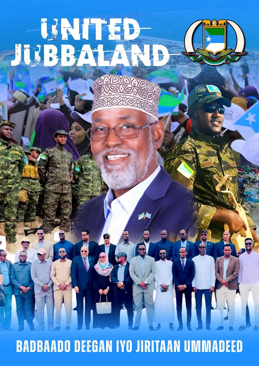 Waxaan halkan ka caddaynaynaa in Dowladda Jubbaland aqoonsigeeda, amnigeeda, wadajirkeeda iyo wada noolaansheheeda ummadeed ay tahay muqadas.

Sidaa darteed, aannagoo ah Xildhibaanada ka kasoo jeeda Jubbaland, waxaan garab iyo gaashaan u nahay Shacabka Reer Jubbaland iyo