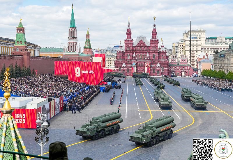En prenant part, ce 09 mai 2025, à la grande parade et au cérémonial de dépôt de gerbe de fleurs, marquant le 80e anniversaire de la victoire de la Russie sur le nazisme, je rends hommage à l'armée soviétique et aux troupes alliées. 

Ce triomphe historique me conforte dans