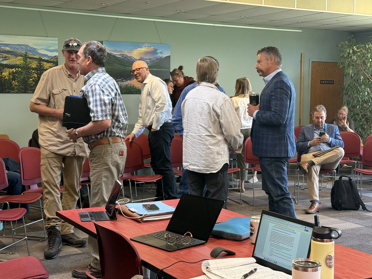 Confluence Policy & Strategy Group (@confluencepsg) on Twitter photo Today, the CO Wildfire Resiliency Code Board (WRCB) held the final public comment session in Carbondale concluding a statewide tour that had meetings in in Sterling, Castle Rock & Montrose. #Wildfire #WildfireResilience <a href="/COStateFire/">Colorado Division of Fire Prevention & Control</a> Today, the CO Wildfire Resiliency Code Board (WRCB) held the final public comment session in Carbondale concluding a statewide tour that had meetings in in Sterling, Castle Rock & Montrose. #Wildfire #WildfireResilience <a href="/COStateFire/">Colorado Division of Fire Prevention & Control</a>