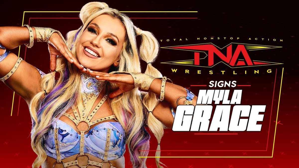 TNA Wrestling (@thisistna) on Twitter photo BREAKING: TNA Wrestling Signs <a href="/MylaGrace_x/">Myla Grace ☾⋆ マイラー・グレース</a>!
Read more: tnawrestling.com/2025/05/09/tna… BREAKING: TNA Wrestling Signs <a href="/MylaGrace_x/">Myla Grace ☾⋆ マイラー・グレース</a>!
Read more: tnawrestling.com/2025/05/09/tna…