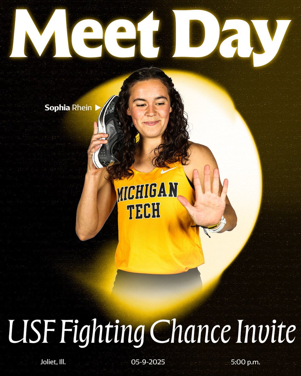 It’s Meet Day in Illinois! 

🆚: USF Fighting Chance Invite
📍: Joliet, Ill.
📊: michigantechhuskies.com/live

#PullTheSled | #FollowTheHuskies
