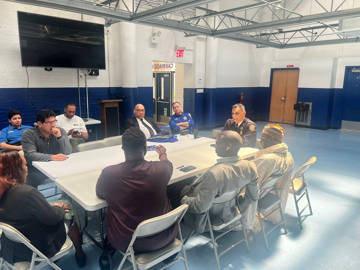 The 47th Precinct Commanding Officer met with clergy leaders to discuss ways to strengthen community partnerships, promote public safety, and support local outreach efforts. Together, we continue building trust and unity between law enforcement and the faith community.
