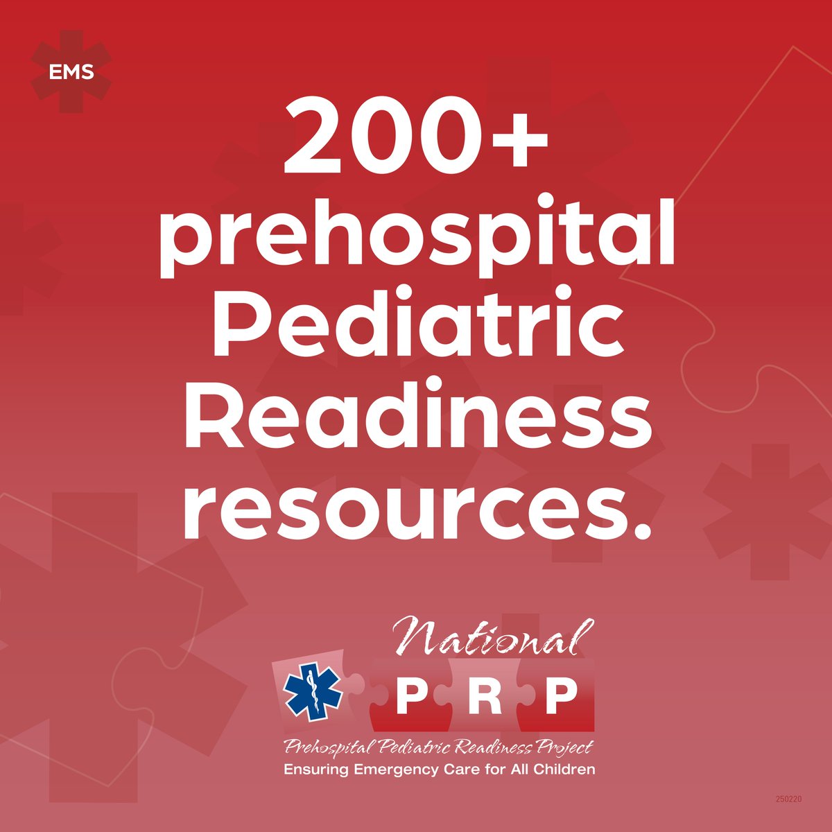 Ready to improve your EMS or fire-rescue agency’s Pediatric Readiness? EMSC has done the hard work for you! Check out our expert-vetted improvement toolkit: bit.ly/4iyKZRc