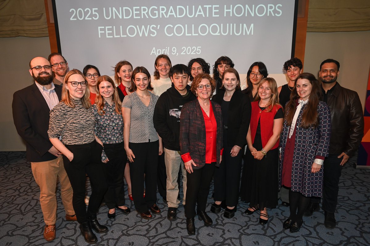 Fox Center for Humanistic Inquiry (@foxcenteremory) on Twitter photo Congratulations to our 2024-25 Undergraduate Honors Fellows for a job well done presenting their theses at their Spring Colloquium! 🥳 🎊 Congratulations to our 2024-25 Undergraduate Honors Fellows for a job well done presenting their theses at their Spring Colloquium! 🥳 🎊
