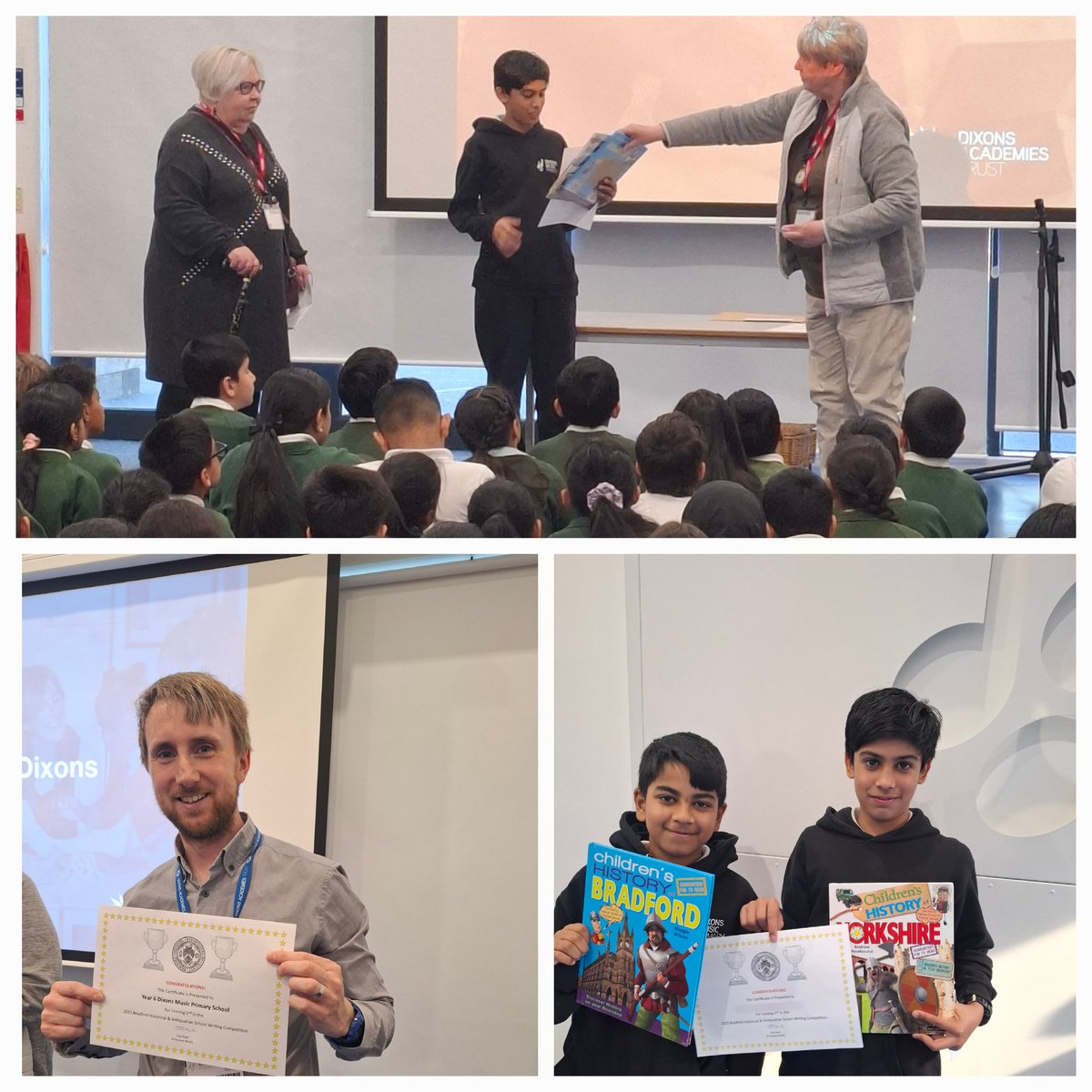 A proud moment for DMP: a Year 6 student came second place in the 2025 Bradford Historical and Antiqurian School Writing Competition, for writing a truly delightful and captivating poem about Bradford. <a href="/DixonsMP/">Dixons Music Primary</a> #enjoyment