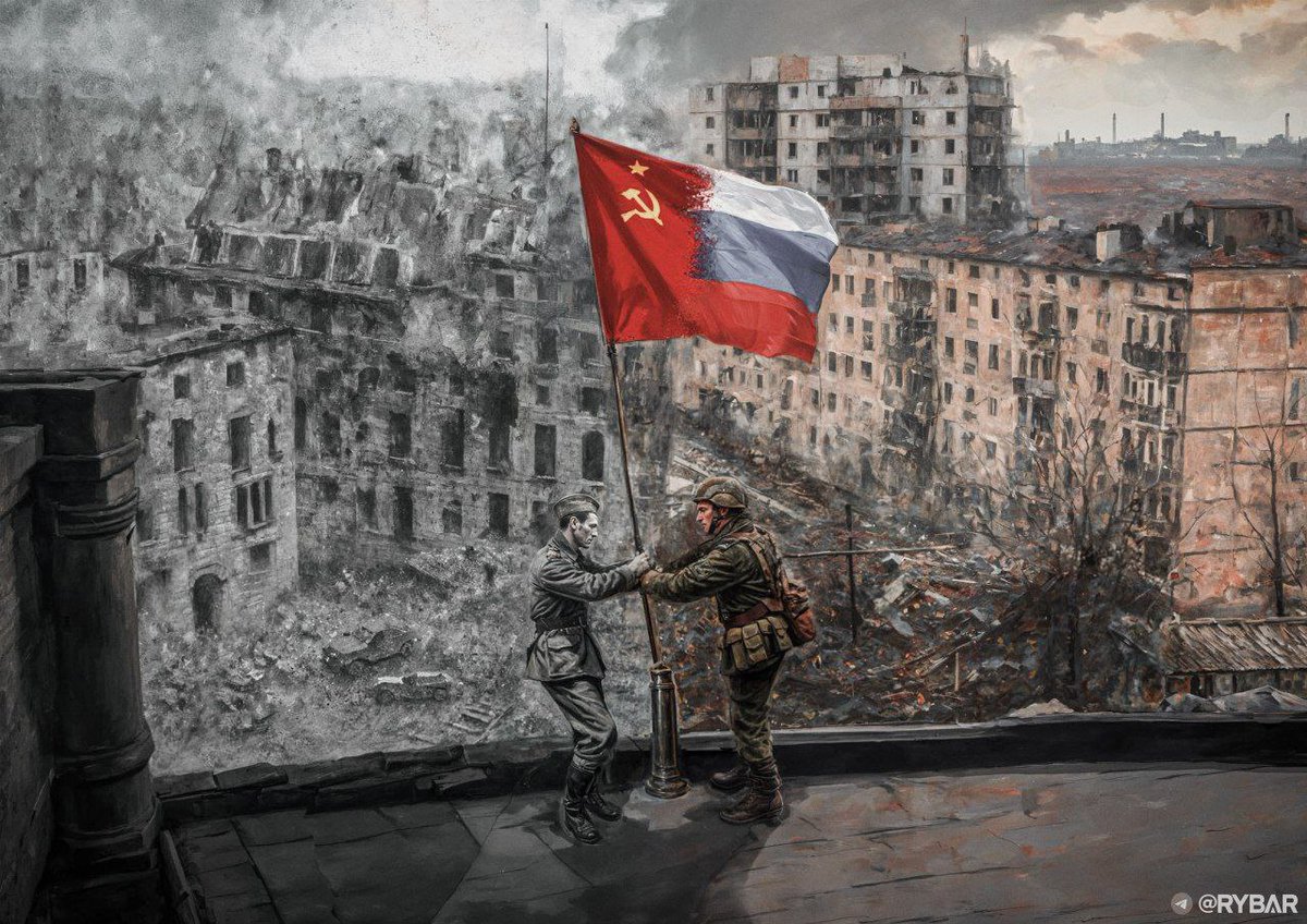 Hoy, el pueblo ruso🇷🇺 celebra el Día de la Victoria.

Una celebración bien merecida para los pueblos eslavos que lucharon y vencieron al Nazismo alemán.