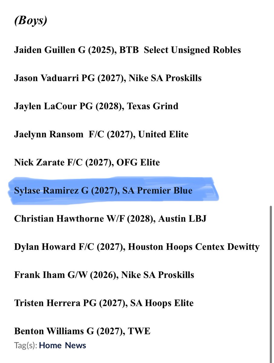 Thank you <a href="/AlamoCityHoops1/">Alamo City Hoops</a> for putting me in the Eye catchers article. <a href="/SSports_Media/">Super Sports Media</a>