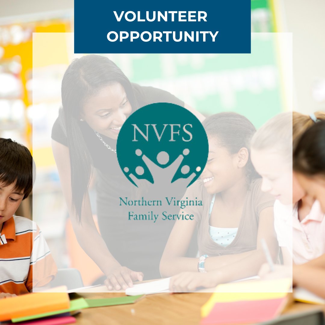 Want to make a BIG impact in a LITTLE classroom? 👶

Northern Virginia Family Service is looking for Early Head Start Classroom Volunteers to support babies &amp; toddlers (ages 0–3)!

Help with playtime, meals, learning, and more! connect.volunteerarlington.org/need/detail/?n…