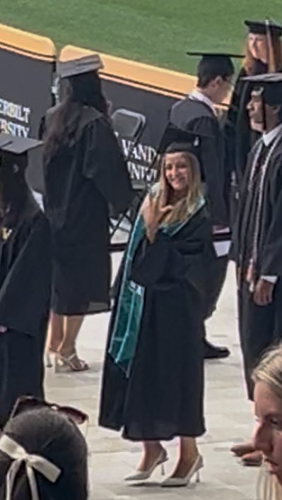 CustomVandal's tweet image. My middle daughter graduates from Vanderbilt University today! I still and likely alway will see her as the beautiful baby girl I had the privilege of raising.  She’s a grownup now and ready to build her own life.  I guess I’ll just have to accept it.