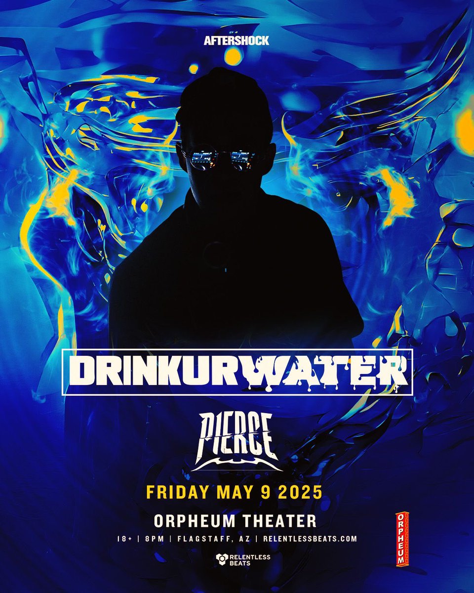 DRINKURWATER (@itsdrinkurwater) on Twitter photo FLAGSTAFF AZ TONIGHT!
bringing <a href="/piercesounds/">PIERCE🏹</a> for some stacked support LFG FLAGSTAFF AZ TONIGHT!
bringing <a href="/piercesounds/">PIERCE🏹</a> for some stacked support LFG