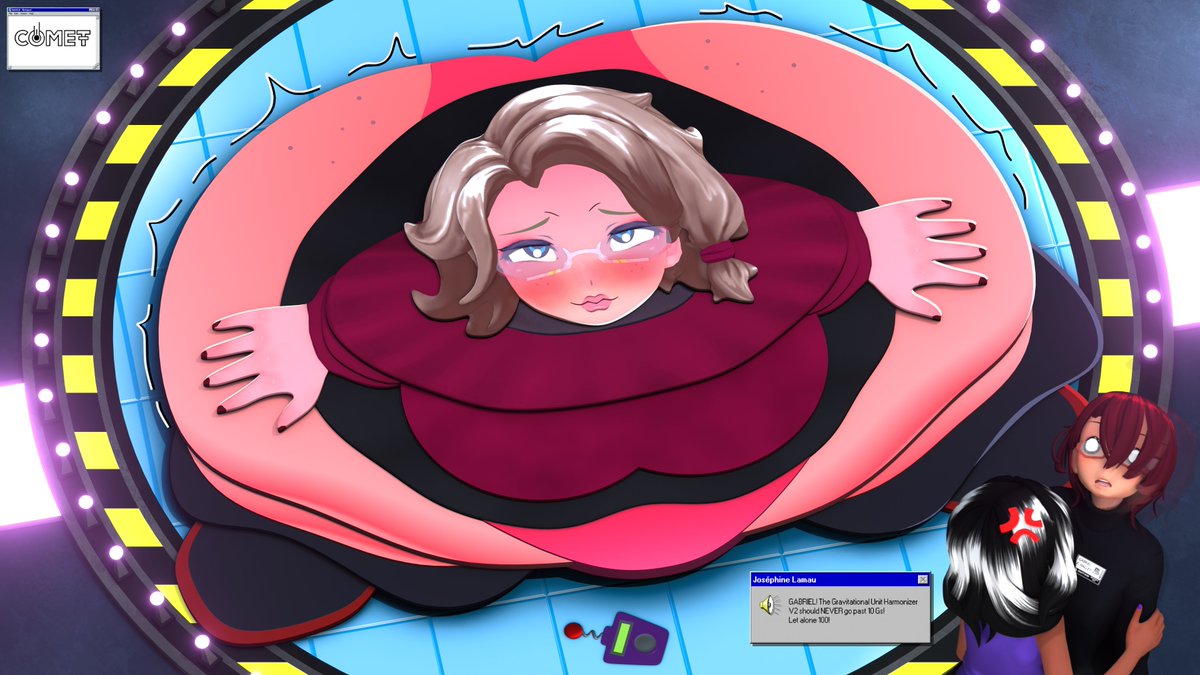 I dub this, "the Pose." 
- A.S.
------------------------------
#flattened #flattening #平面化