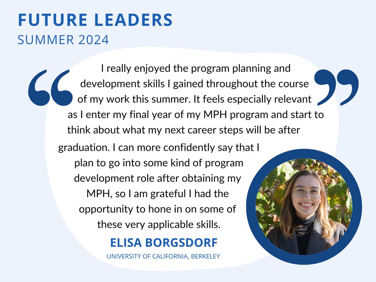 WRPHTC's tweet image. 🌟 Meet Elisa Borgsdorf, an MPH student at UC Berkeley, who helped develop an ADHD pilot program to improve student access to diagnosis, treatment, and support. Check out her poster to learn more!

Apply now for the summer semester! 📅
wrphtc.arizona.edu/student-progra…