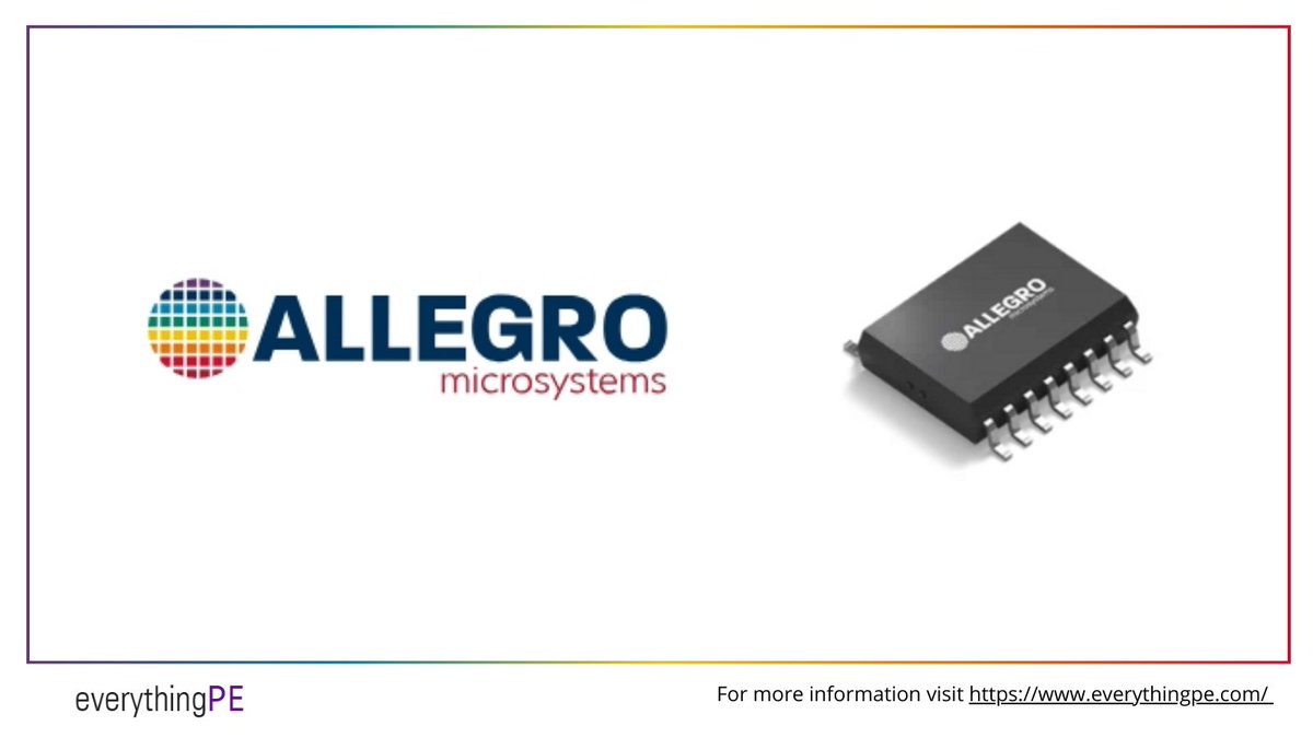everything_PE_'s tweet image. Allegro MicroSystems' 40 A Hall-Effect Current Sensors
Learn more: ow.ly/GbAh50VQ9tf
#allegromicrosystems #currentsensor # #powerengineering #powerelectronics #energy #electronics #sustainable #electricvehicle #ev