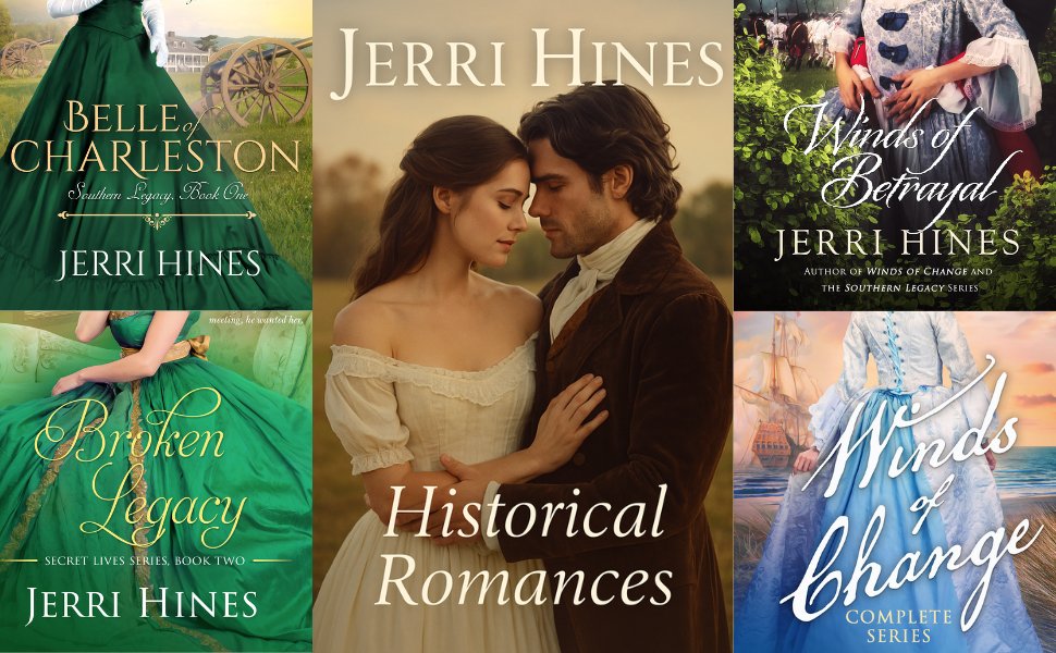 Escape into a world of timeless romance and historic intrigue. Bestselling author Jerri Hines brings history to life—one unforgettable love story at a time.❤️
📖 Discover your next favorite series today.
#HistoricalRomance #BookishEscape #Romancereaders amzn.to/4d8o2TA