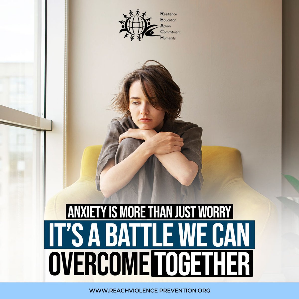 REACHVP's tweet photo. Anxiety disorders are more than just feeling stressed or nervous—they’re intense, persistent, and can disrupt daily life. 
If you or someone you know is struggling, remember: You’re not alone. Reach out, seek help, and take it one step at a time. https://t.co/dufFjJQrp8

#mental https://t.co/jMrVUjwkMu