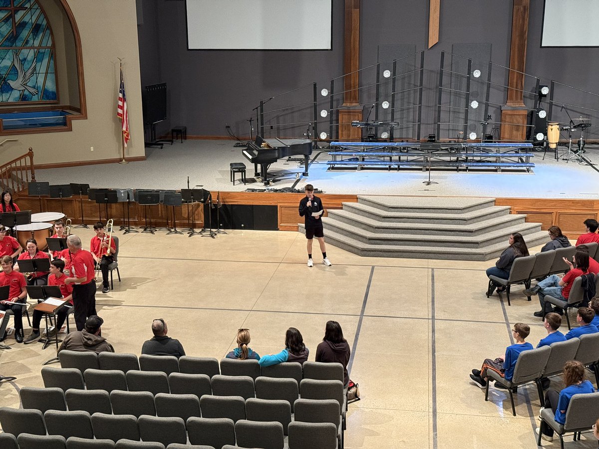 Some of our future student leaders completed a service project today at the Trills &amp; Thrills Music Festival in Wilmington! 

We served as guides, stage hands, and emcees for 11 performing groups from across the state. 

The EB community was well-represented today!

#EBBWithPride