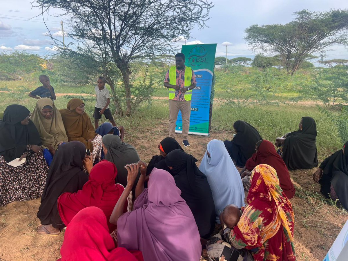 Tana Basin Initiative (TaBSI) (@initiativetana) on Twitter photo We conducted a grassroots sensitization in Garissa village on the water sector highlighting the critical role of gender inclusion especially the voices of women. Empowered women mean sustainable water solutions #WaterForAll #Garissa #TaBSI
<a href="/Africa_WaterAmb/">Africa Water Ambassadors</a> <a href="/BrianMisiati/">The Climate Ambassador</a> <a href="/KeWruas/">KeNAWRUA</a> We conducted a grassroots sensitization in Garissa village on the water sector highlighting the critical role of gender inclusion especially the voices of women. Empowered women mean sustainable water solutions #WaterForAll #Garissa #TaBSI
<a href="/Africa_WaterAmb/">Africa Water Ambassadors</a> <a href="/BrianMisiati/">The Climate Ambassador</a> <a href="/KeWruas/">KeNAWRUA</a>
