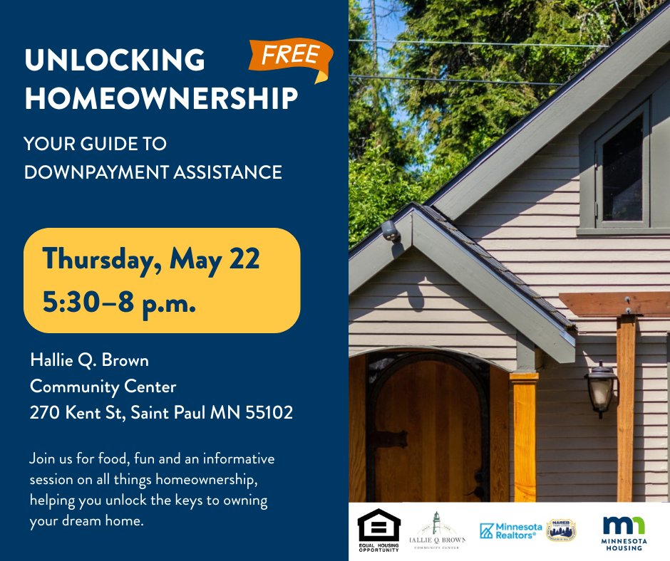 Join us and NAREB (National Association of Real Estate Brokers) on May 22 for a free information session on downpayment assistance!

Register here: narebtc.com/meetinginfo.ph…
