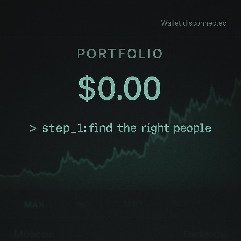 If I had to start from $0 in crypto today, this is exactly what I’d do.

No money. No followers. No friends in the space.

Step-by-step, here’s how I’d make it back 🧵

1 / 10