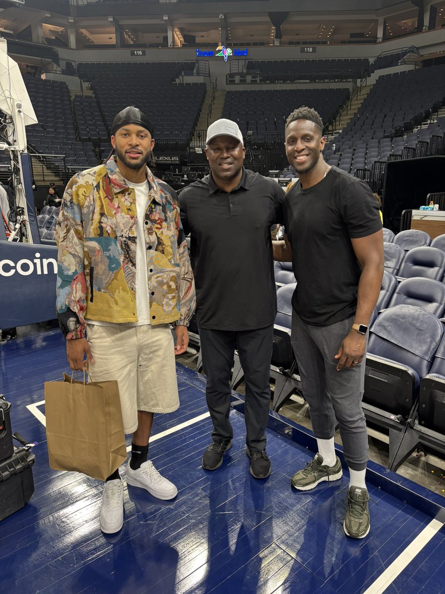 Great to watch former players live out their dreams in the NBA.