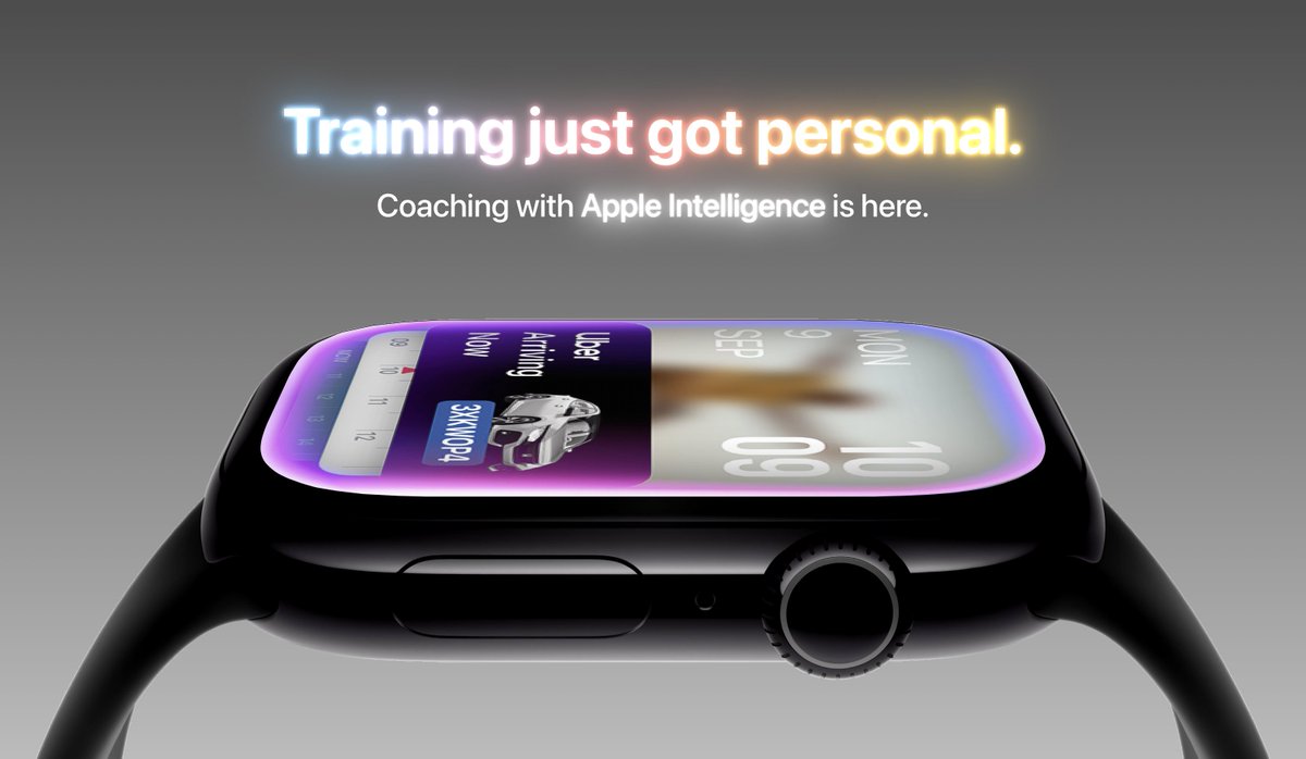 Apple Intelligence for Apple Watch.