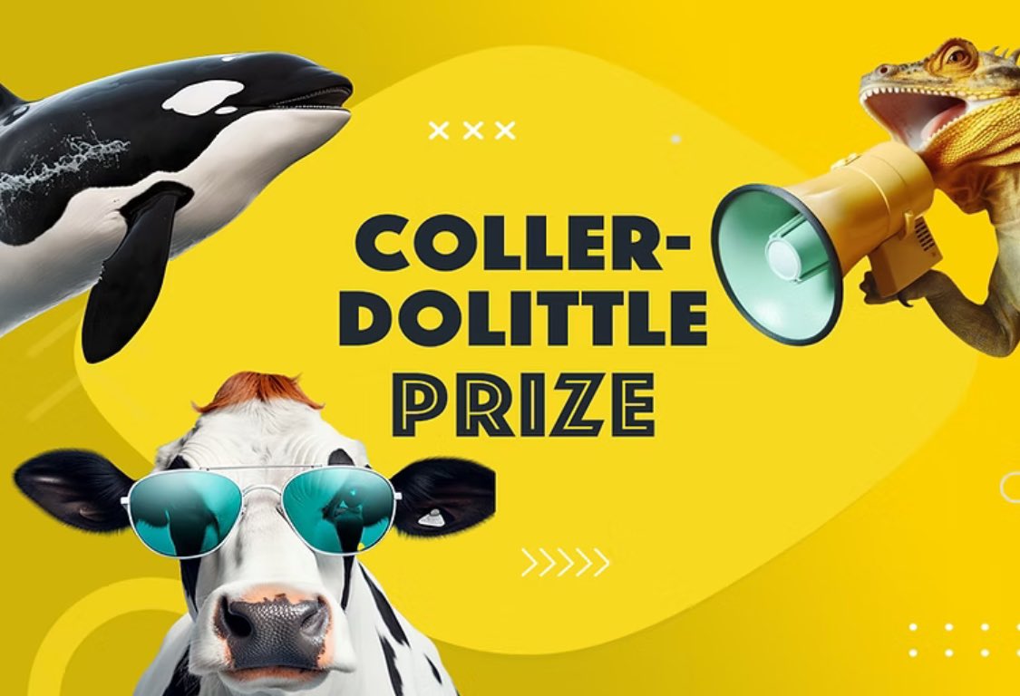 Join the Jeremy Coller Foundation and Tel Aviv University for a virtual event on 15th May 2025 at 2PM BST to award the first winner of the Coller Dolittle Challenge for Interspecies Two-Way Communication.

Register here: zoom.us/webinar/regist…