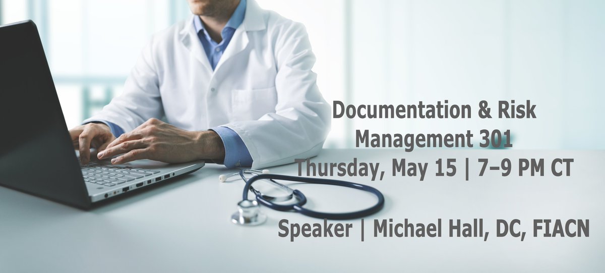 drhorne1's tweet photo. Final call! 🕒 Knock out your TBCE Ethics CE in just 2 hours—May 13 @ 7 PM CT.

✔️ 2 CE Credits
 ✔️ Live + Replay Access
 ✔️ Taught by Dr. Michael Hall, DC, FIACN
🔗 Register Now https://t.co/xBwP4ooZ4T https://t.co/cSNklw9PYl