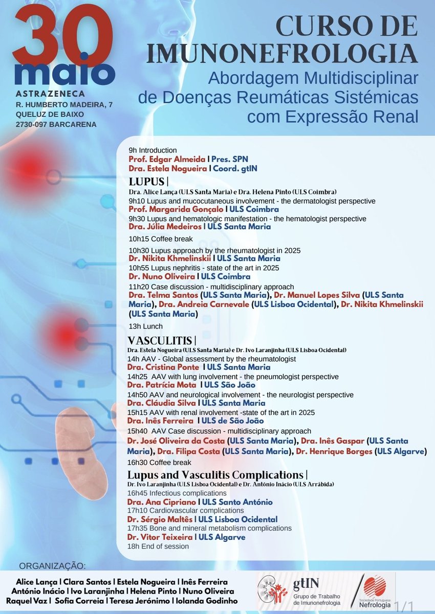 #SPNefro Inscrições abertas!
spnefro.pt/eventos/curso-…