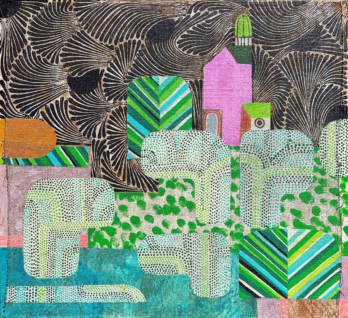 ToryFolliard's tweet photo. Sleeping Beauty, 2025, Acrylic on Jute Mounted on Canvas, 48 x 54”

Guzzo Pinc My Body is a Lake, is on view through May 31st.

Exhibition catalogs available!

#toryfolliardgallery #milwaukeeart #galleryartist #contemporaryart #contemporarypainting #painting #figurativeart #wisconsinartgallery #wisconsinartist #wisconsinart #guzzopinc #landscapepaintings