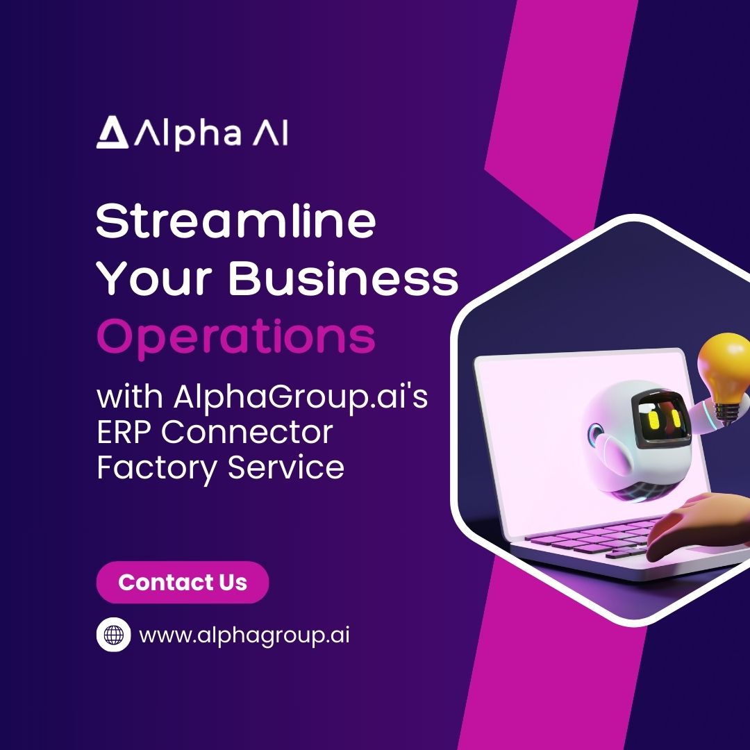 AlphaGroup_ai's tweet image. Say goodbye to disconnected systems! 🔗

AlphaGroup.ai&apos;s ERP Connector Factory Service ensures real-time data syncing and AI-powered automation to supercharge your business operations.

Discover more: alphagroup.ai/erp-connector-…

#ERPIntegration #AI #BusinessAutomation