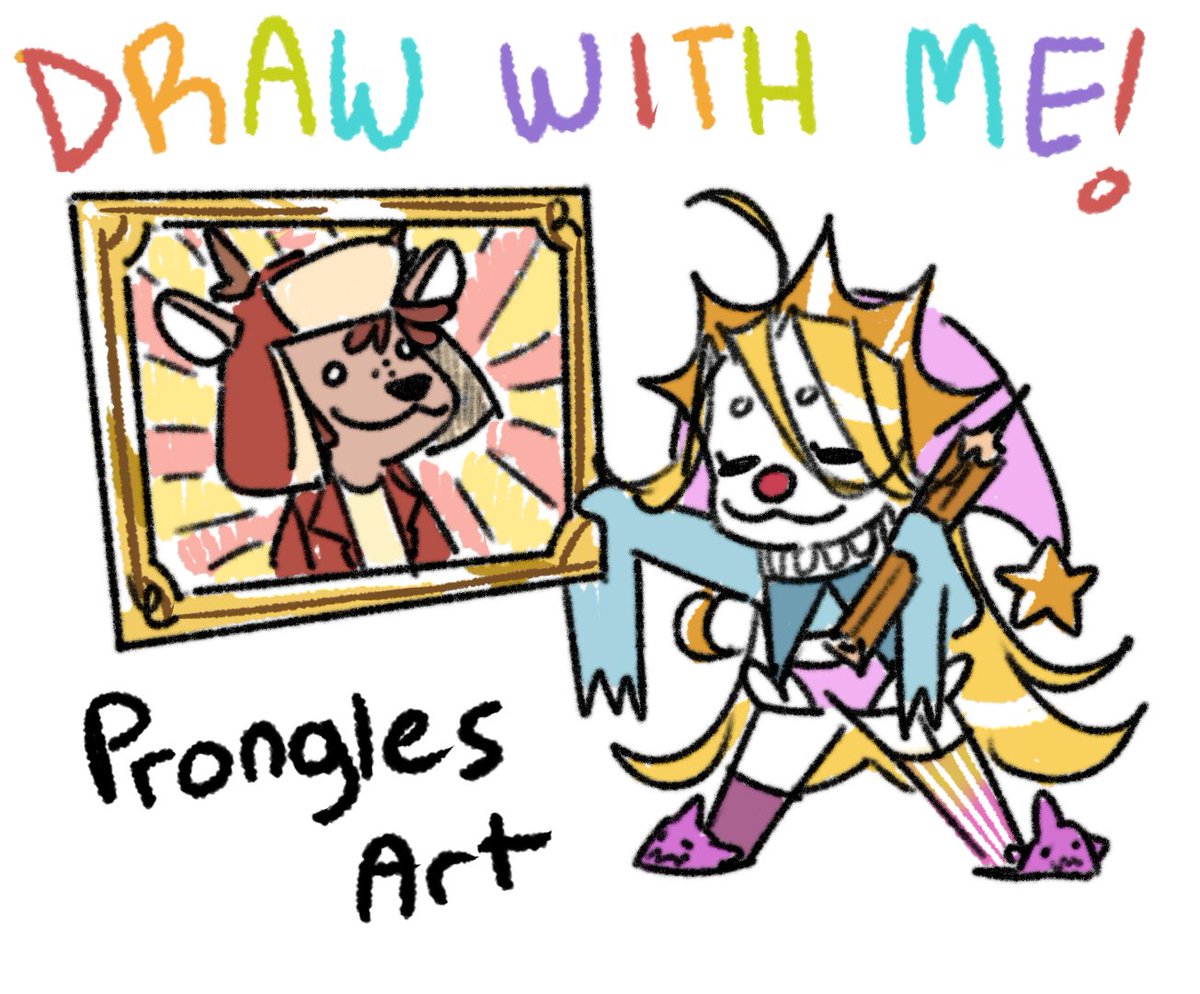 GigglePox's tweet image. tomorrow at 6PM EST i will be doing my second DRAW WITH ME featuring the mean green prongle machine. we draw and shoot shit as they say. @pronglesart twitch.tv/gigglepox