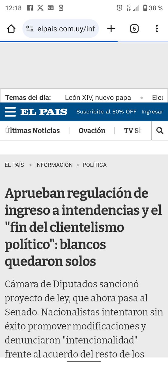 El <a href="/Frente_Amplio/">Frente Amplio</a> y nuestros “enemigos íntimos"piensan q el 30% de la población somos ñoquis del estado? El <a href="/PNACIONAL/">Partido Nacional</a> hace 20 años es la segunda fuerza a nivel nacional y  primera en el interior y ellos en vez d plantearse q hacen mal, no, se meten con el
trabajo de la gente.
