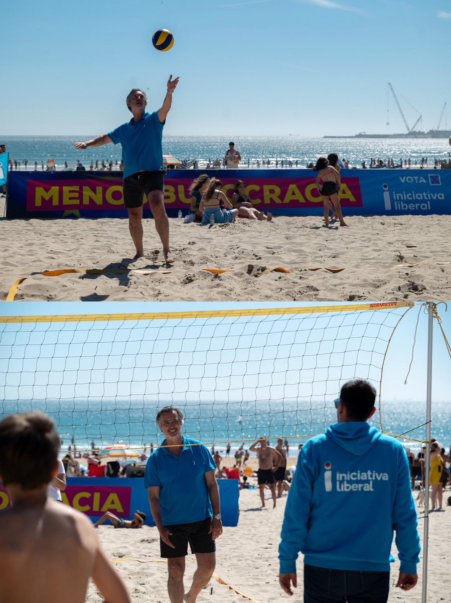 jcf_liberal's tweet image. Amanhã estou na Praia de Santo Amaro, em Oeiras, a partir das 10:30, para uma manhã de desporto, família e boa disposição junto da campanha da IL.

Vou ter de mais uma vez exibir os meus dotes físicos.

Futebol, voleibol, beach tennis, jogos organizados e insufláveis para os mais…