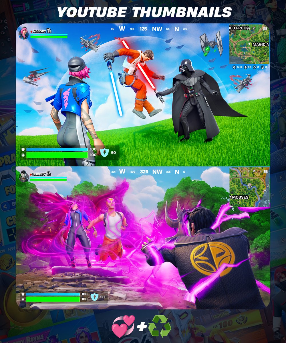 Fortnite Youtube Thumbnails

Support is appreciated ♻️

#Fortnite #FortniteArt #FortniteGalacticBattle