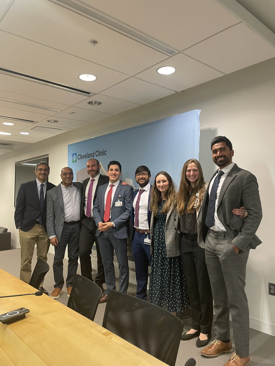CCF Cardiology Fellows (@ccfcards) on Twitter photo Incredible presentations at Research Day! Huge thanks to <a href="/akcmahi/">Adnan Chhatriwalla</a> for judging! And a big congratulations to <a href="/AgamBansal5/">Agam Bansal</a> on winning the Tomsich Award for his outstanding research on anti-thrombotic therapy in transcatheter procedures!
<a href="/venumenon10/">venu menon</a> <a href="/LarsSvenssonMD/">Lars Svensson</a> <a href="/tavrkapadia/">Samir Kapadia</a> Incredible presentations at Research Day! Huge thanks to <a href="/akcmahi/">Adnan Chhatriwalla</a> for judging! And a big congratulations to <a href="/AgamBansal5/">Agam Bansal</a> on winning the Tomsich Award for his outstanding research on anti-thrombotic therapy in transcatheter procedures!
<a href="/venumenon10/">venu menon</a> <a href="/LarsSvenssonMD/">Lars Svensson</a> <a href="/tavrkapadia/">Samir Kapadia</a>