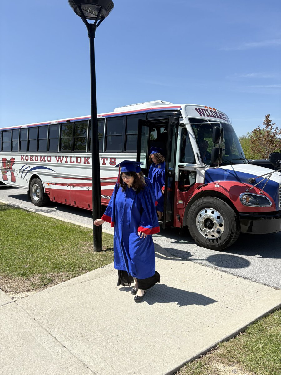 Our Kats have arrived! <a href="/IvyTechKokomo/">Ivy Tech Kokomo</a> commencement… here we come! <a href="/Kats_Principal/">Principal Blessing</a>