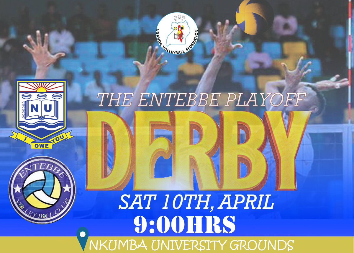 Whereas the Entebbeplayoffs derby is here...