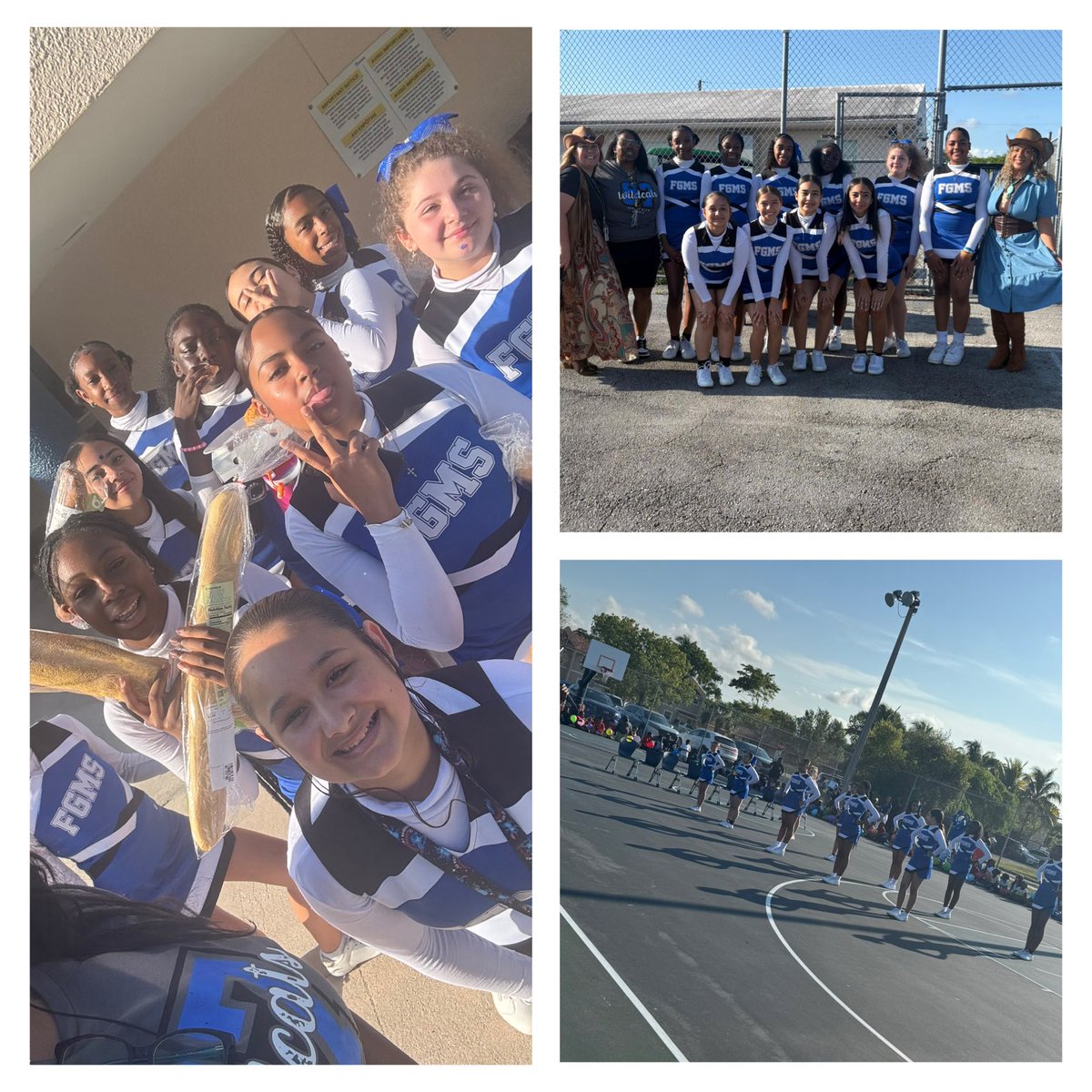 Shout out to the FGMS cheerleaders representing The Glen at Hunt ES today for their pep rally 💙🤍💙 #WildcatPride #StrongerTogether <a href="/BCPSNorthRegion/">BCPS North Region</a> <a href="/DrFlem71/">Dr. Jermaine Fleming</a> <a href="/BCPSSantana/">Ricardo Santana</a>