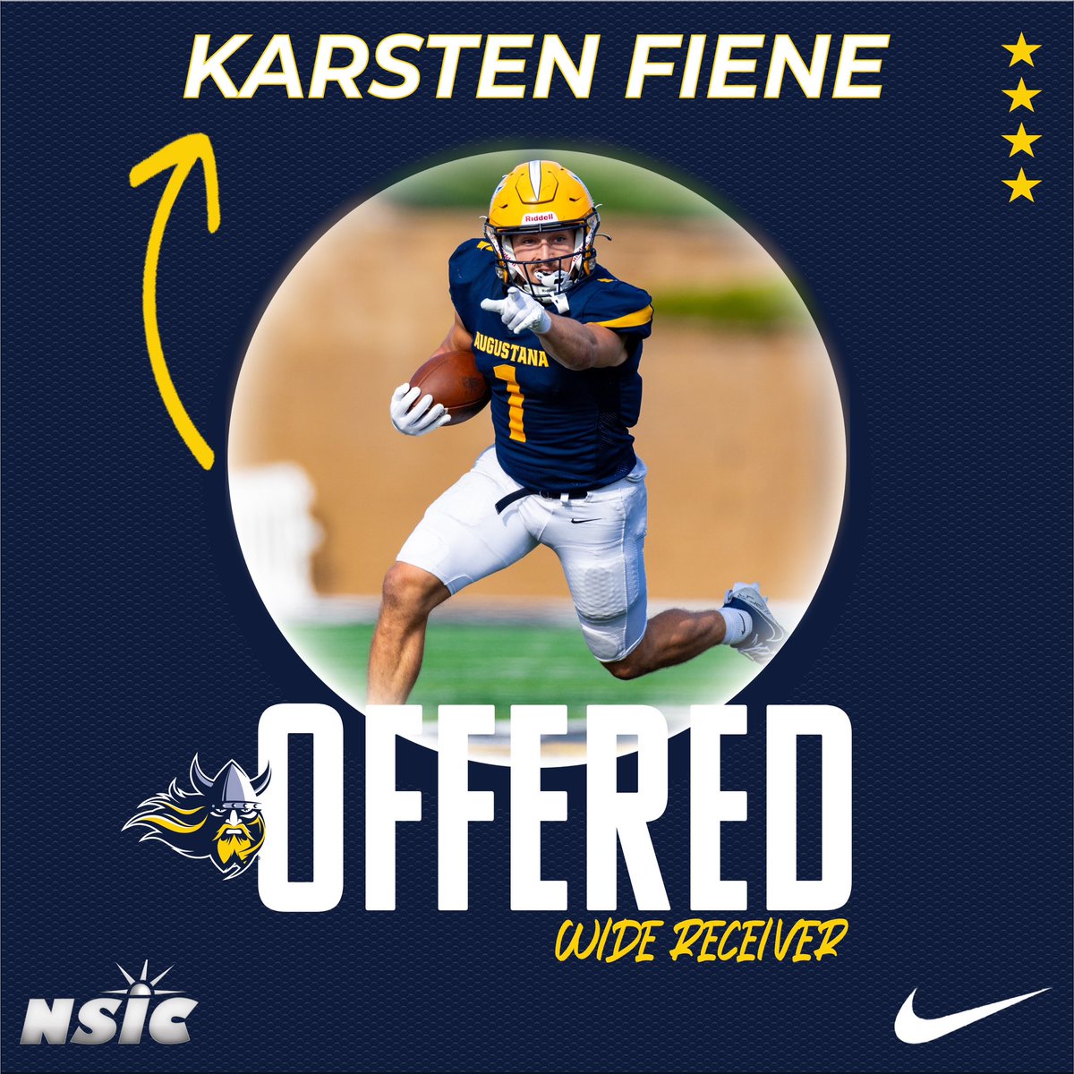 Karsten Fiene (@fienekarsten) on Twitter photo After a great conversation with <a href="/Coach_Enderson/">Brock Enderson</a> I am blessed to receive a scholarship offer from <a href="/AugieILfootball/">Augustana Football</a> <a href="/CoachOJ_/">Jerry Olszewski</a> <a href="/recruitLSFB/">Recruiting LSTIGERFOOTBALL</a> <a href="/lstigerfootball/">lstigerfootball</a> <a href="/dominic_gicinto/">Dominic gicinto</a> <a href="/JPRockMO/">JP Rock</a> <a href="/jeremycrabtree/">Jeremy Crabtree</a> After a great conversation with <a href="/Coach_Enderson/">Brock Enderson</a> I am blessed to receive a scholarship offer from <a href="/AugieILfootball/">Augustana Football</a> <a href="/CoachOJ_/">Jerry Olszewski</a> <a href="/recruitLSFB/">Recruiting LSTIGERFOOTBALL</a> <a href="/lstigerfootball/">lstigerfootball</a> <a href="/dominic_gicinto/">Dominic gicinto</a> <a href="/JPRockMO/">JP Rock</a> <a href="/jeremycrabtree/">Jeremy Crabtree</a>