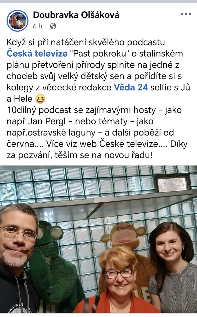 Dnes jsme začali natáčet novou řadu podcastu Past pokroku a věřím, že se vám bude líbit!

Tentokrát se zaměříme na české havárie, průmyslové nehody a ničivé zásahy, které ovlivnily půdu, vodu, vzduch... Mnohdy neradostná témata, ale snad vás budou bavit 🙂