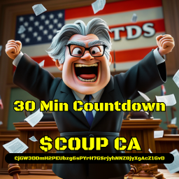 Sol_Coup's tweet photo. 30 Minute Countdown. Here is the CA:
CjGW3DDmH2PEUbzg6sPYrH7GSrjyhNNZ8jyXgAcZ1GvD
Good Luck! https://t.co/e4TUqtkxyx