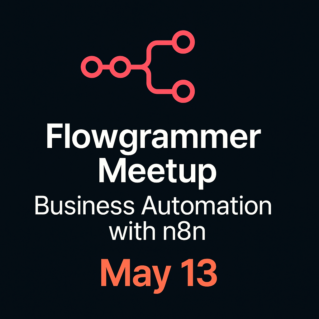 TorontoStarts (@torontostarts) on Twitter photo Toronto is automating — are you in?
<a href="/n8n_io/">n8n.io</a>, AI, and real business workflows live
May 13 | Flowgrammer Meetup
<a href="/Toronto/">T O R O N T O 🍁</a> @Cansulta <a href="/GoldenVentures/">Golden Ventures</a>
🎟️ lu.ma/qsw9vpan Toronto is automating — are you in?
<a href="/n8n_io/">n8n.io</a>, AI, and real business workflows live
May 13 | Flowgrammer Meetup
<a href="/Toronto/">T O R O N T O 🍁</a> @Cansulta <a href="/GoldenVentures/">Golden Ventures</a>
🎟️ lu.ma/qsw9vpan