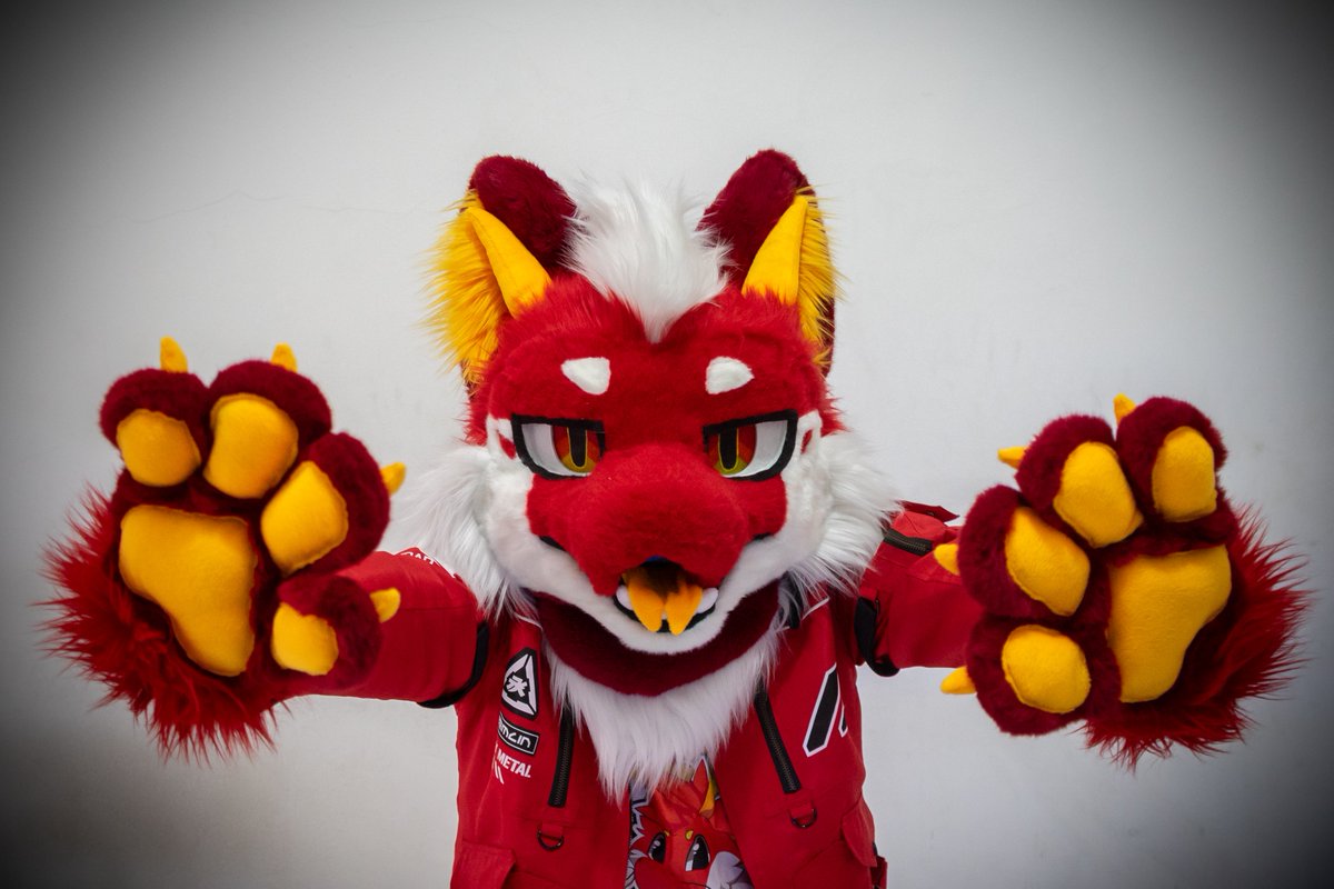 forgot to post this one on TW
Rawwr

#furry #fursuit